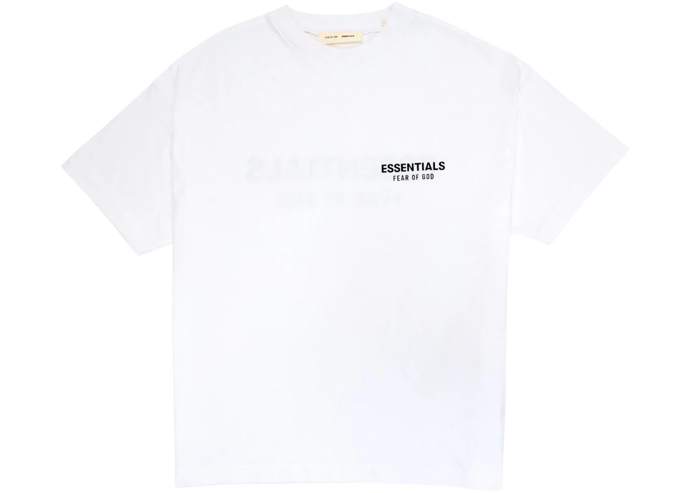 Fear of God Essentials Classic Short Sleeve Tee Bright White