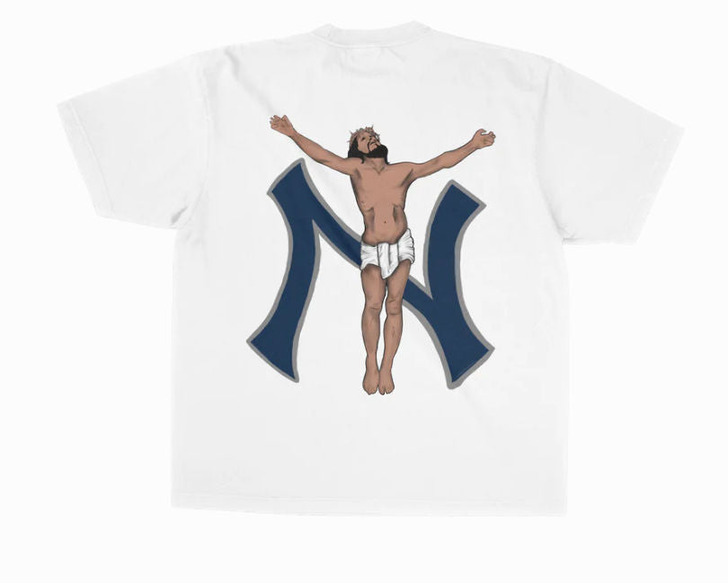 NY' White T-Shirt