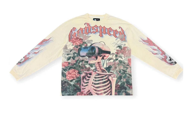 GodSpeed Vision Flowers VVS LS Bone