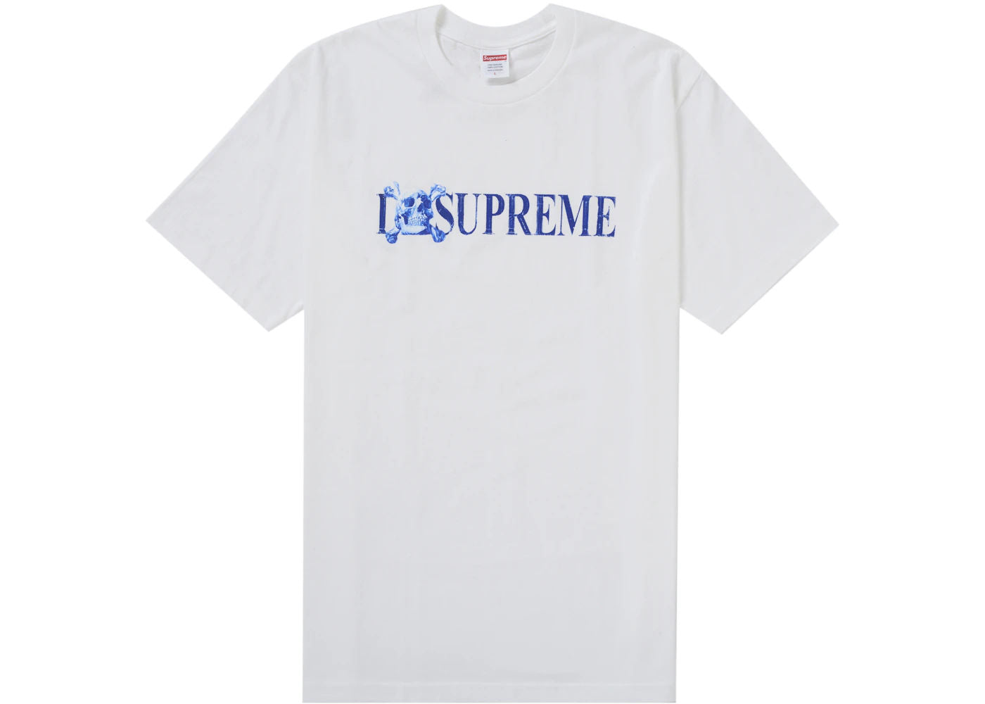 Supreme Skull Tee White