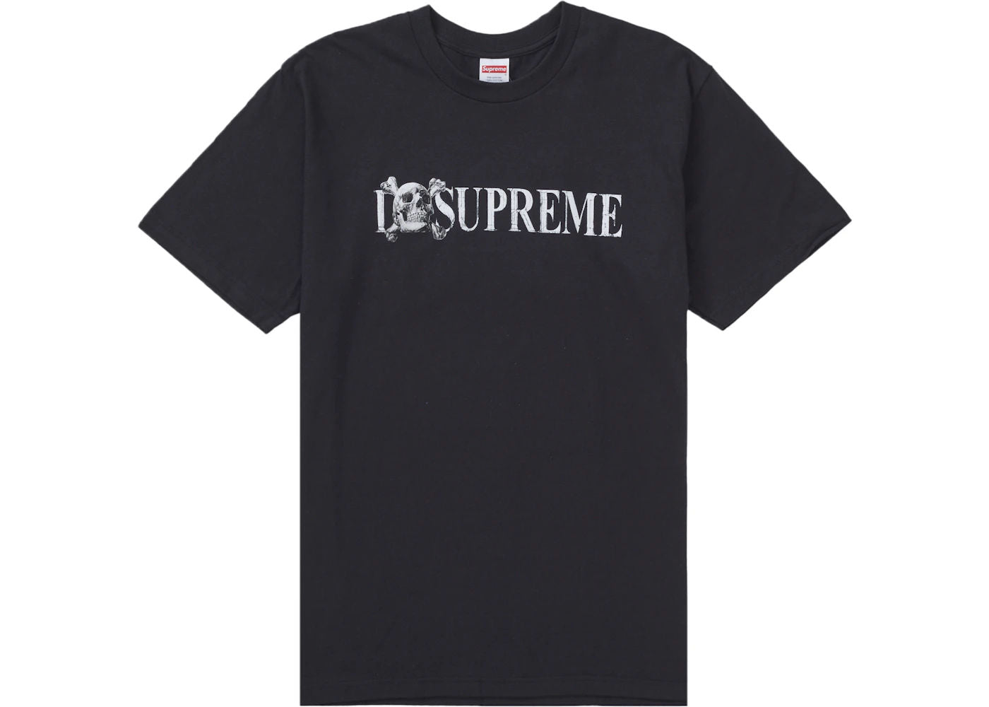 Supreme Skull Tee Black