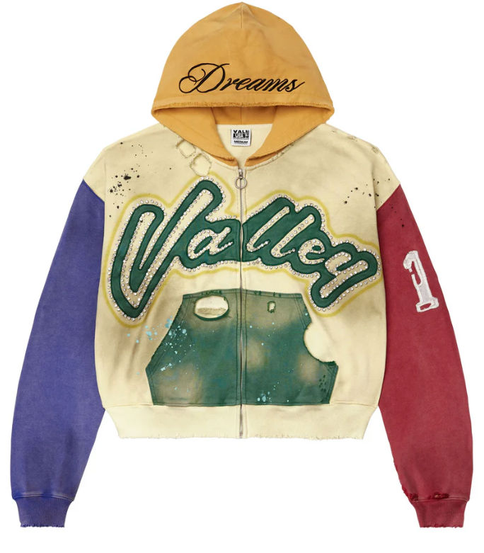 VALE FOREVER COLLAGE ZIP UP