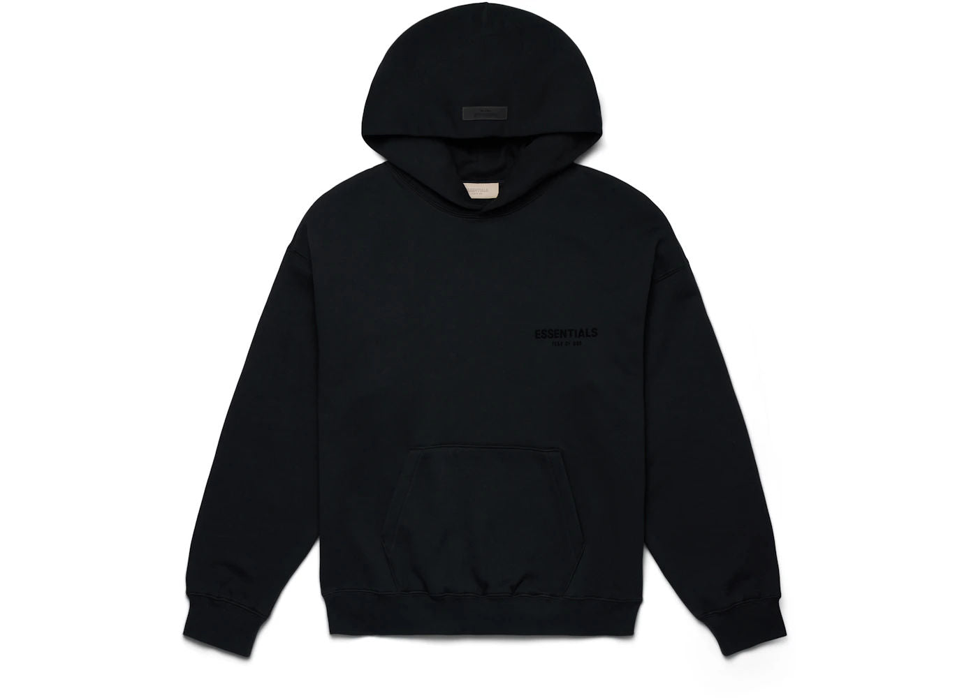Fear of God Essentials Pullover Chest Logo Hoodie Stretch Limo/Black