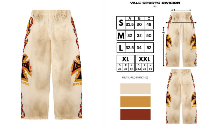Vale La Flare Sweats Bone