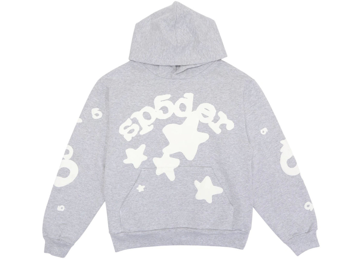 Sp5der Beluga Hoodie Heather Grey