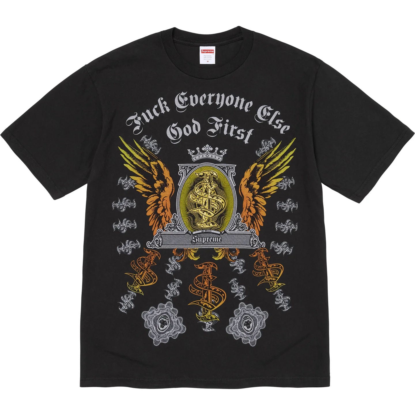 Supreme Money Tee Black