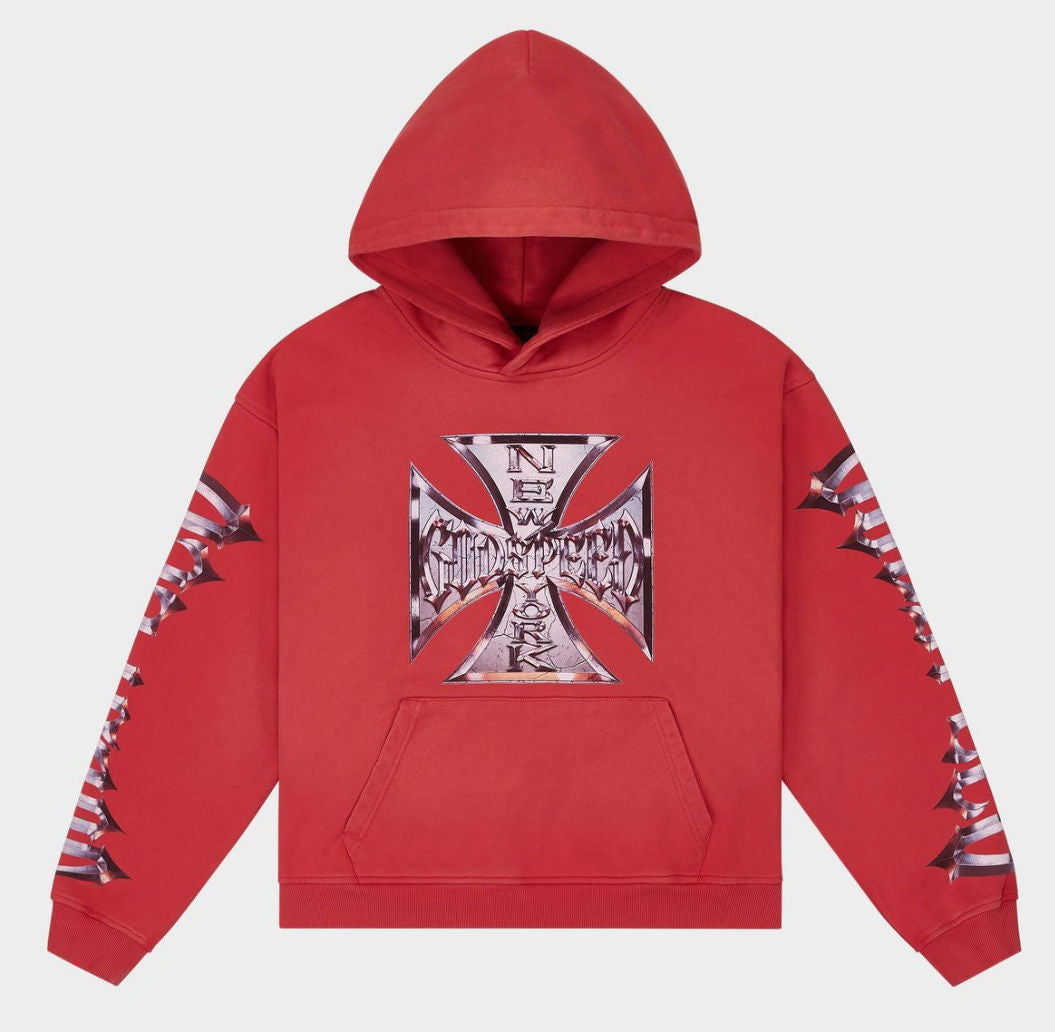 GodSpeed Chrome MOTTO Hoodie Red