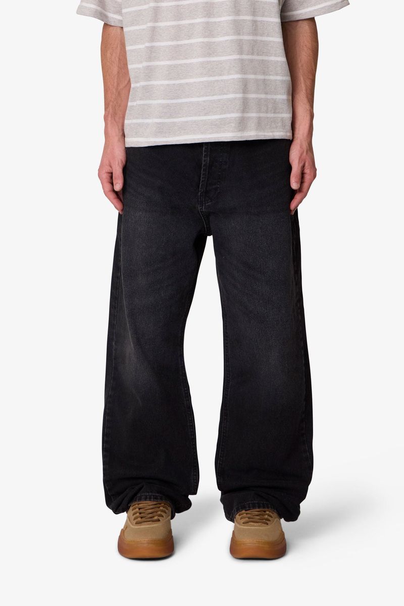 MNML Ultra Baggy Denim Western Black