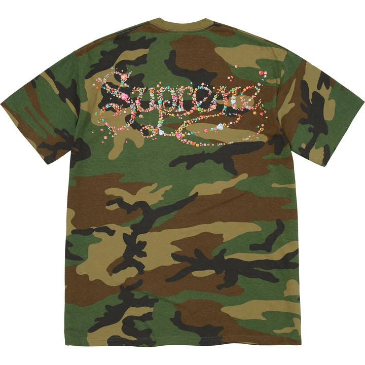 Supreme Gems Tee Woodland Camo