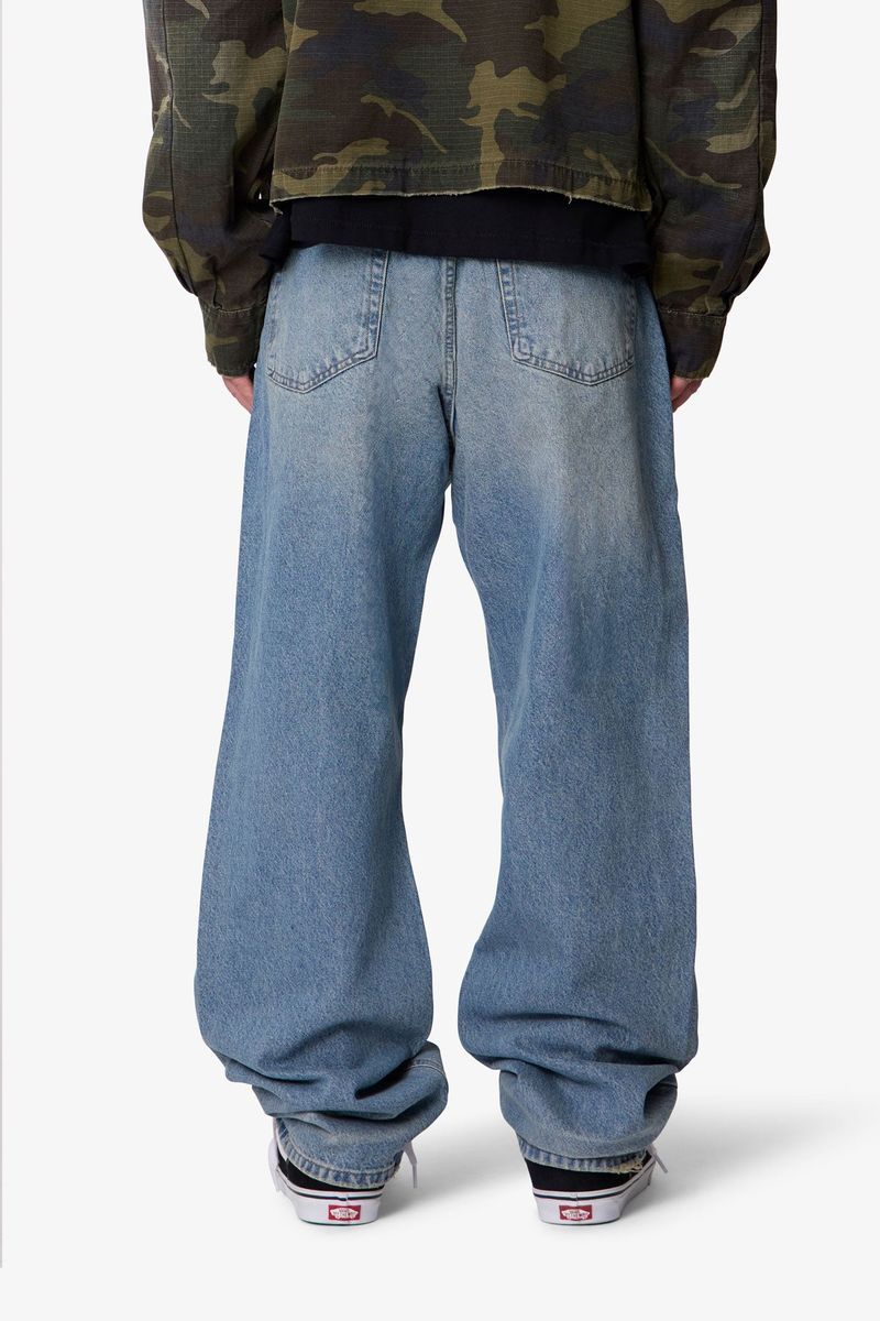MNML Ultra Baggy Denim Western Blue