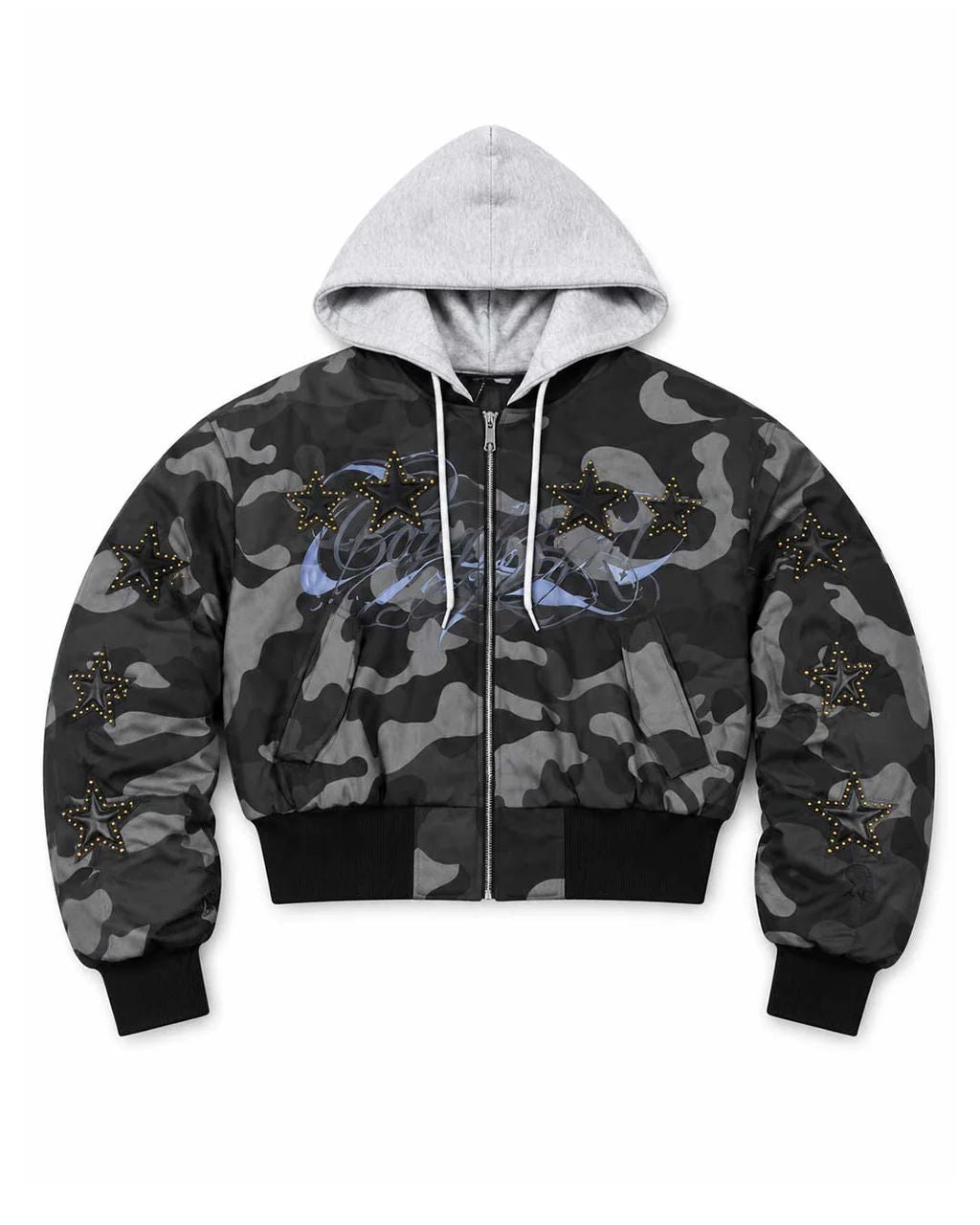 Boredom Kills VP Jacket Black Camo