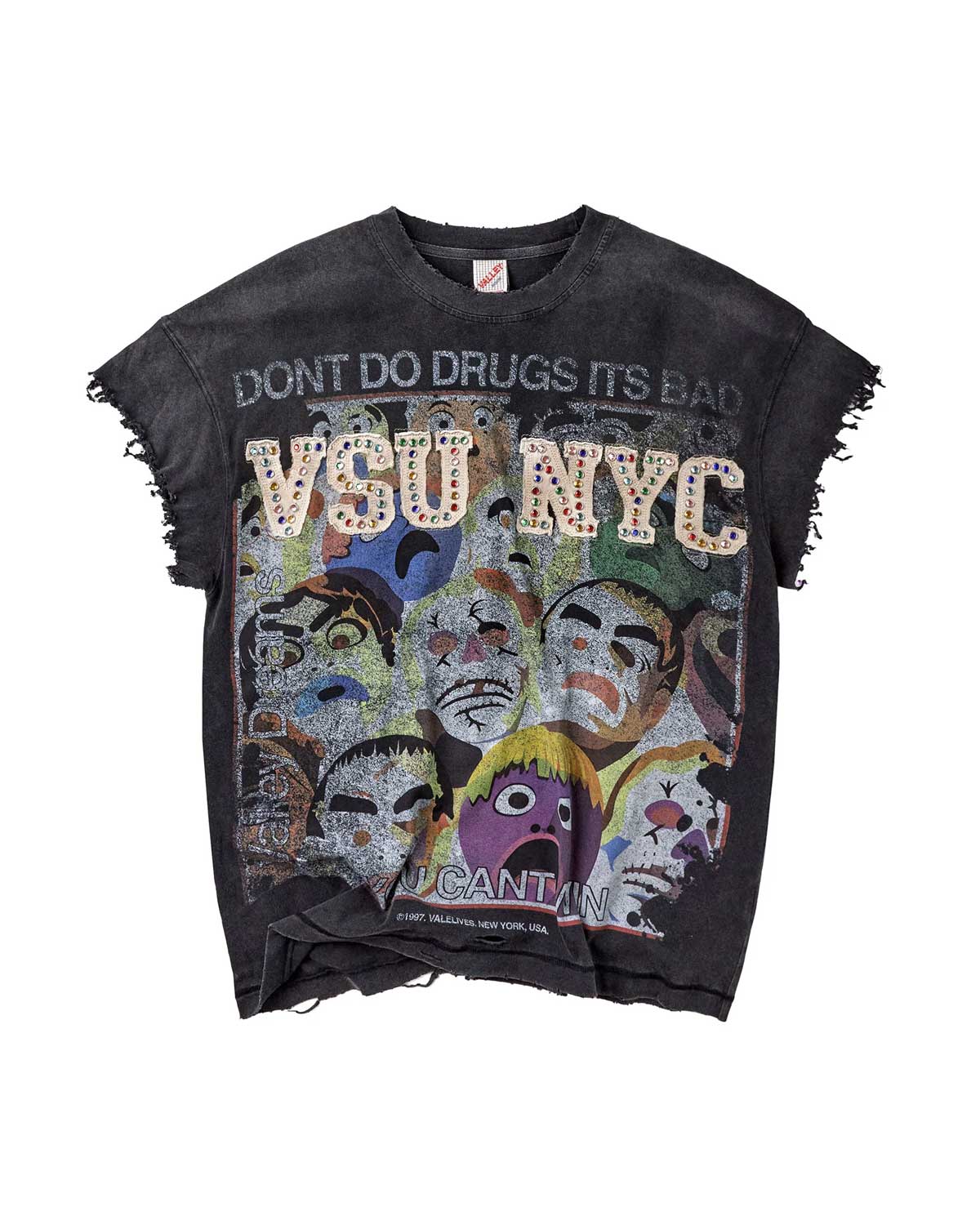 Vale Forever No Drugs Tank 'Black'