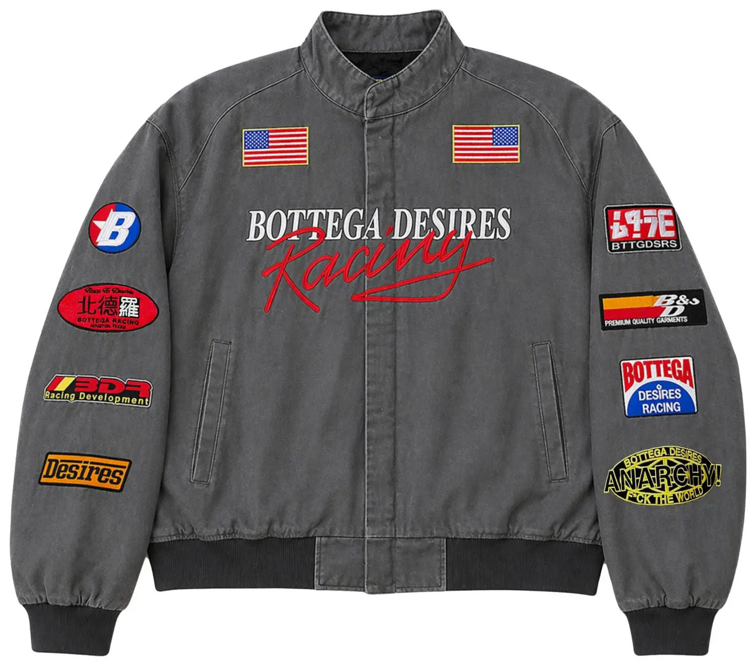 Bottega Desires Race Jacket 'Grey'