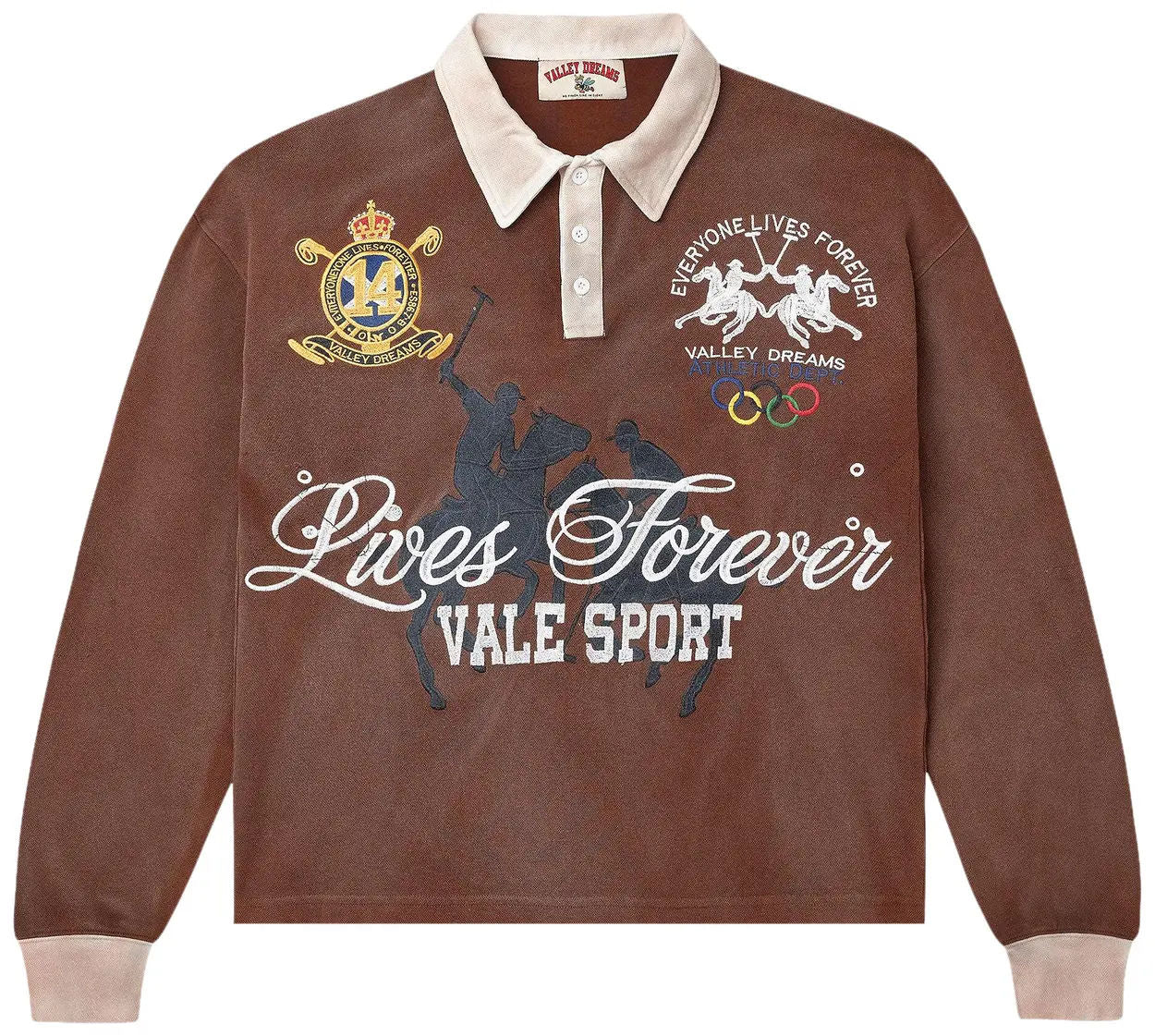 Vale Forever Vanderbilt Rugby Brown