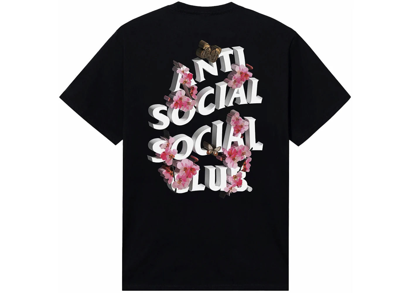 Anti Social Social Club 4K Kkoch Tee Black
