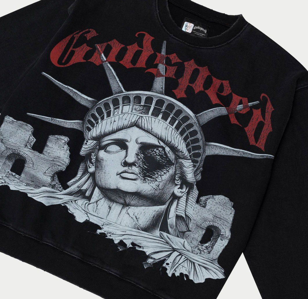 R.O.M.E Sweatshirt (Black Wash)