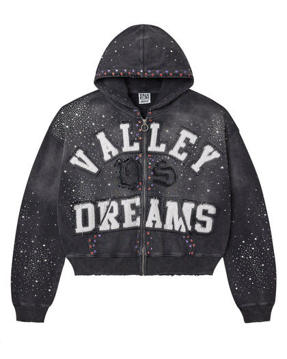 Vale Forever Classico Zip Up Black