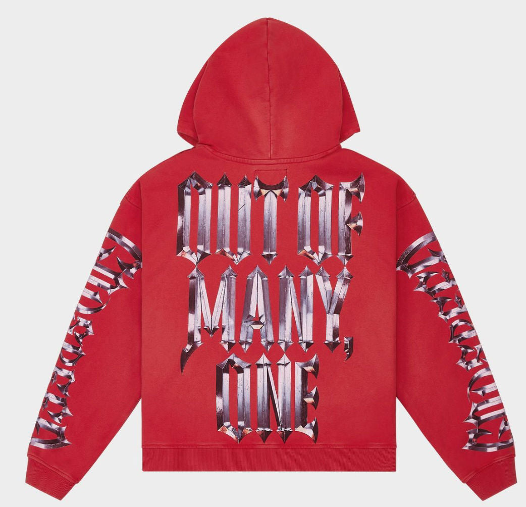 GodSpeed Chrome MOTTO Hoodie Red