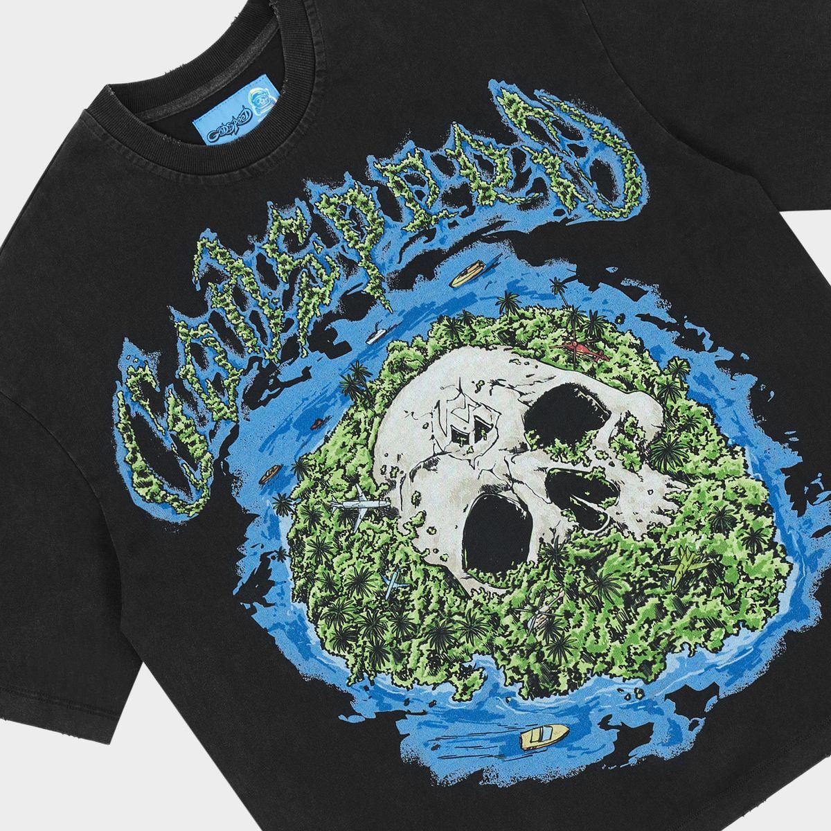 GodSpeed Skull Island II T-shirt Black