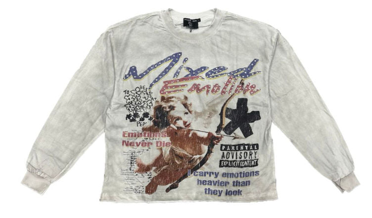 Mixed Emotion 'Triplets' Long sleeve