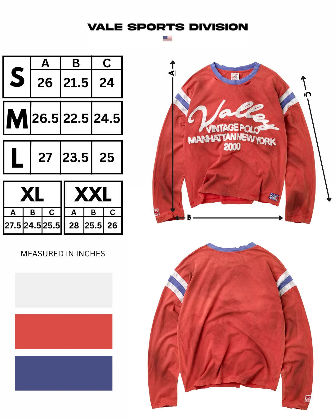 Vale Forever Vintage Jersey Longsleeve