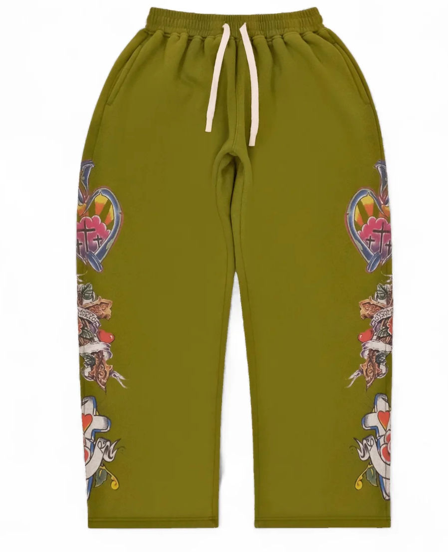 Risen King Sweatpants Moss