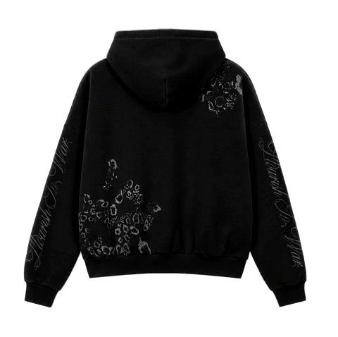 Flowar La Black Skull Zip Up