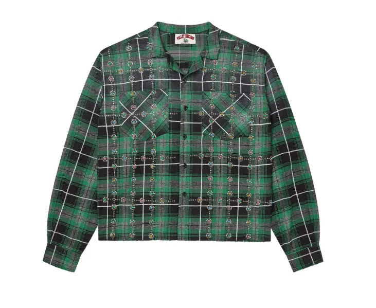 Vale Forever Grinch Gems Flannel 'Green'