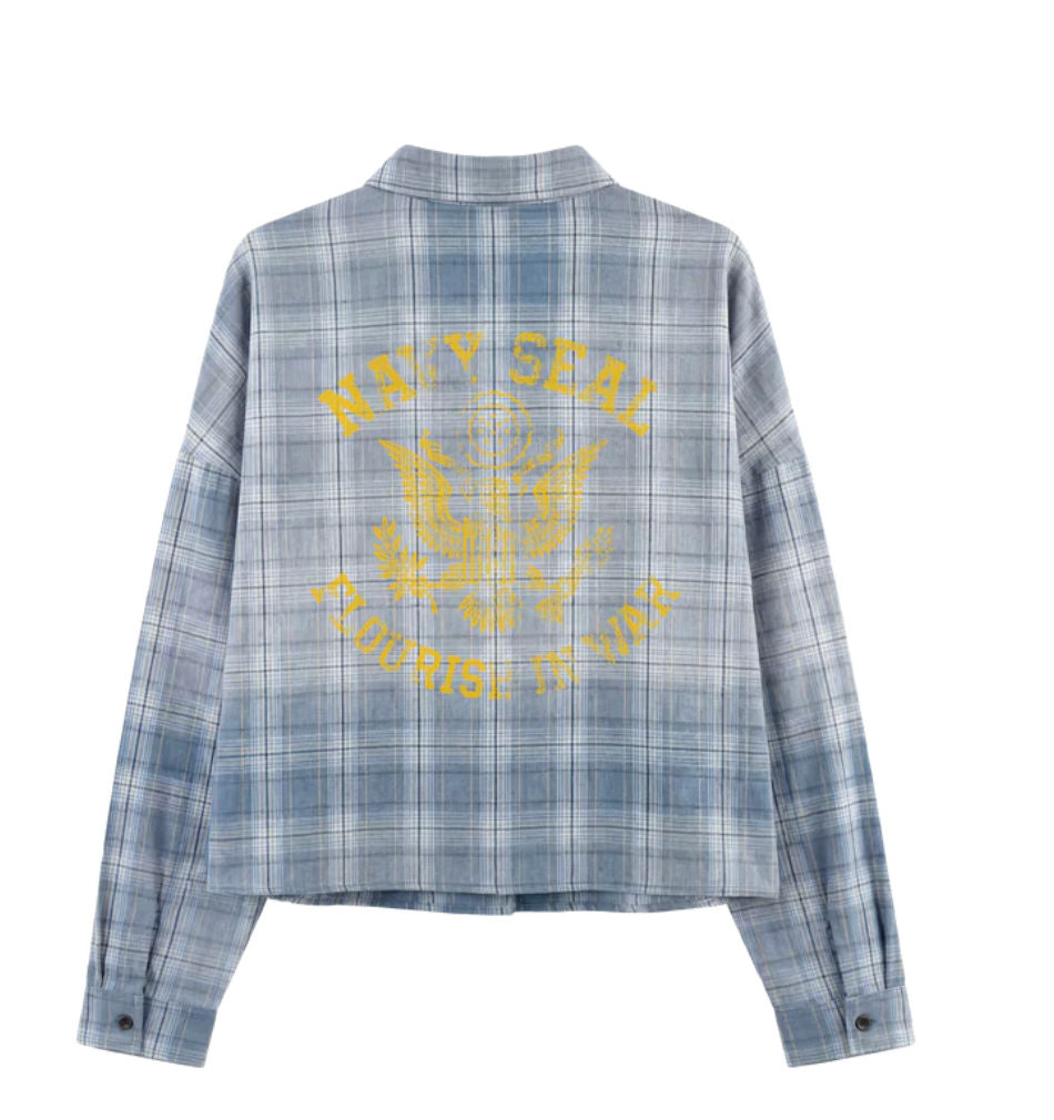 Flowar La Navy Flannel