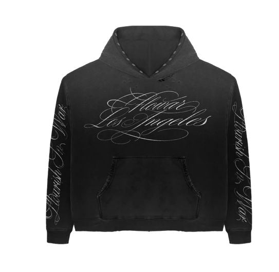 Flowar La Blackberry Wash Hoodie