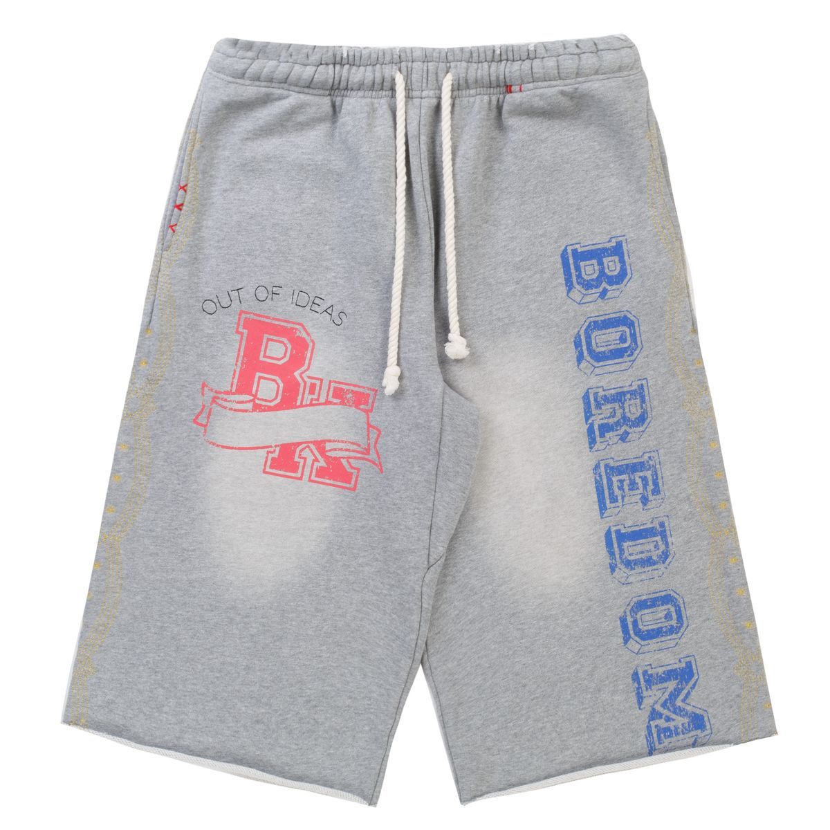 Boredom Kills Collegiate Shorts Grey