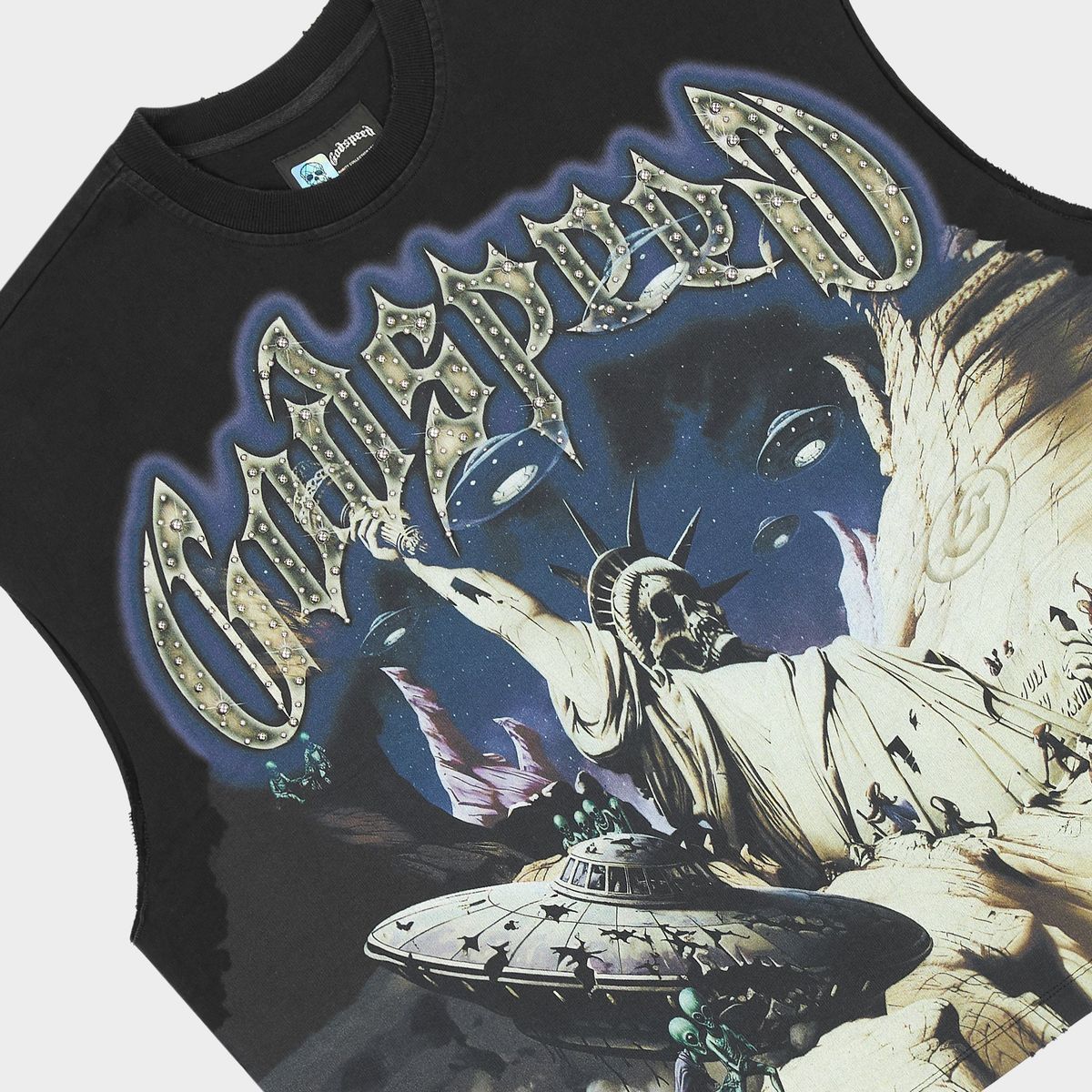 GodSpeed The Landing Sleeveless Black