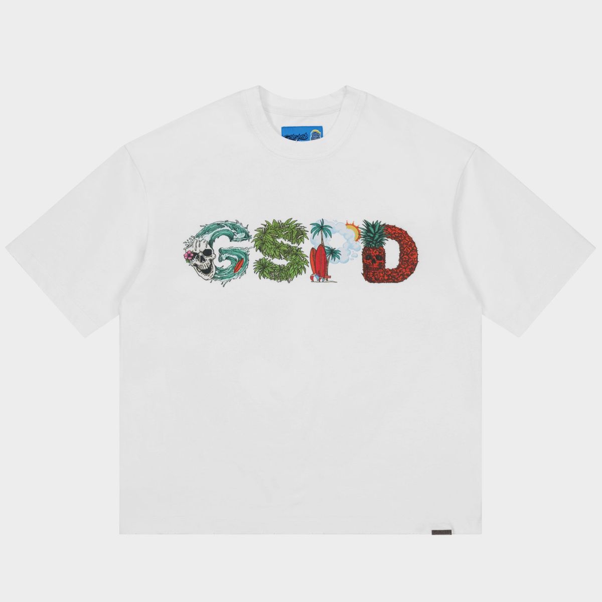 GodSpeed Surfs Up T-Shirt White