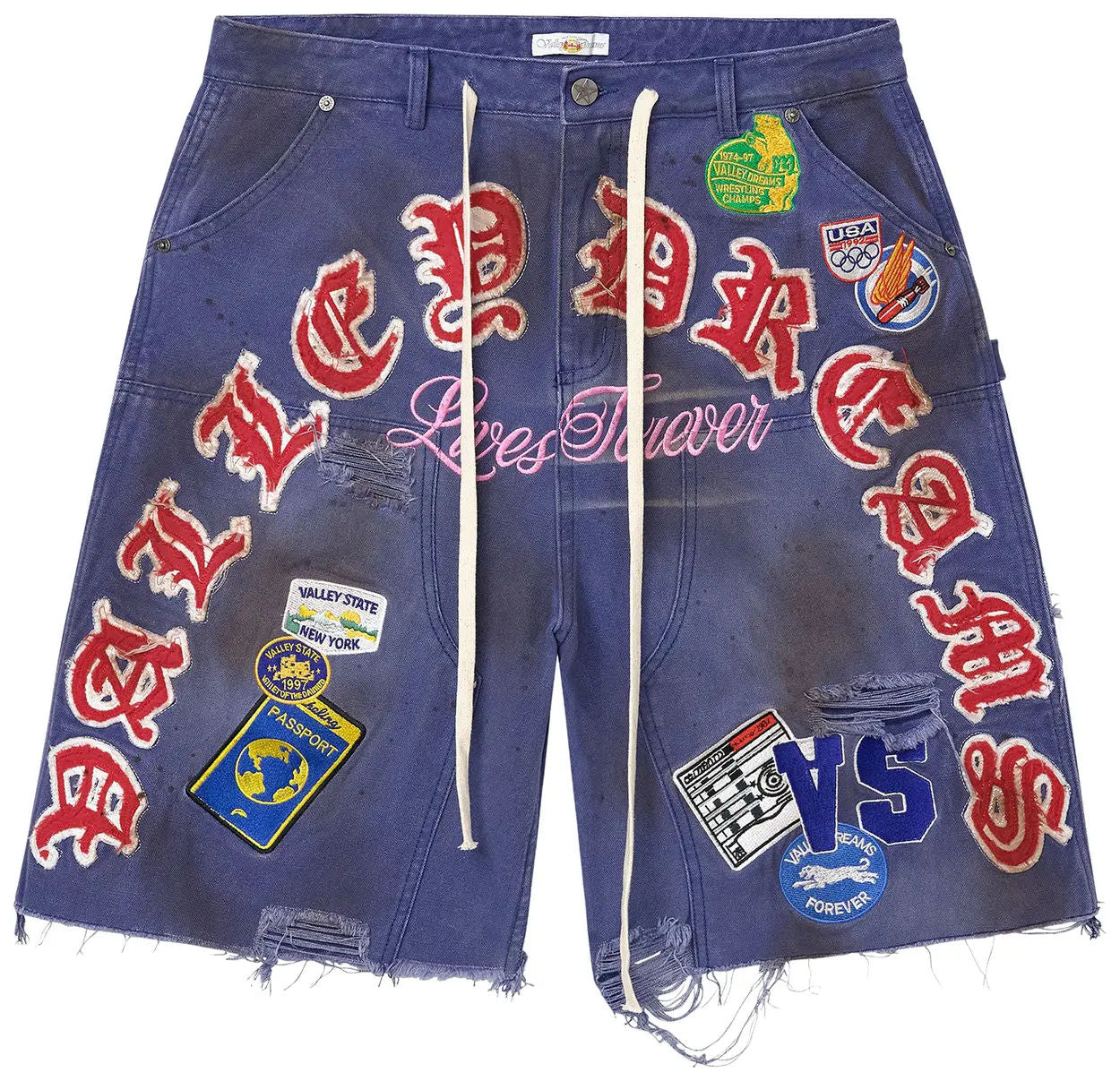 Vale Forever Workshop Jorts 'Blue'