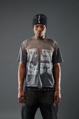 Boredom Kills Scream Studded Tee