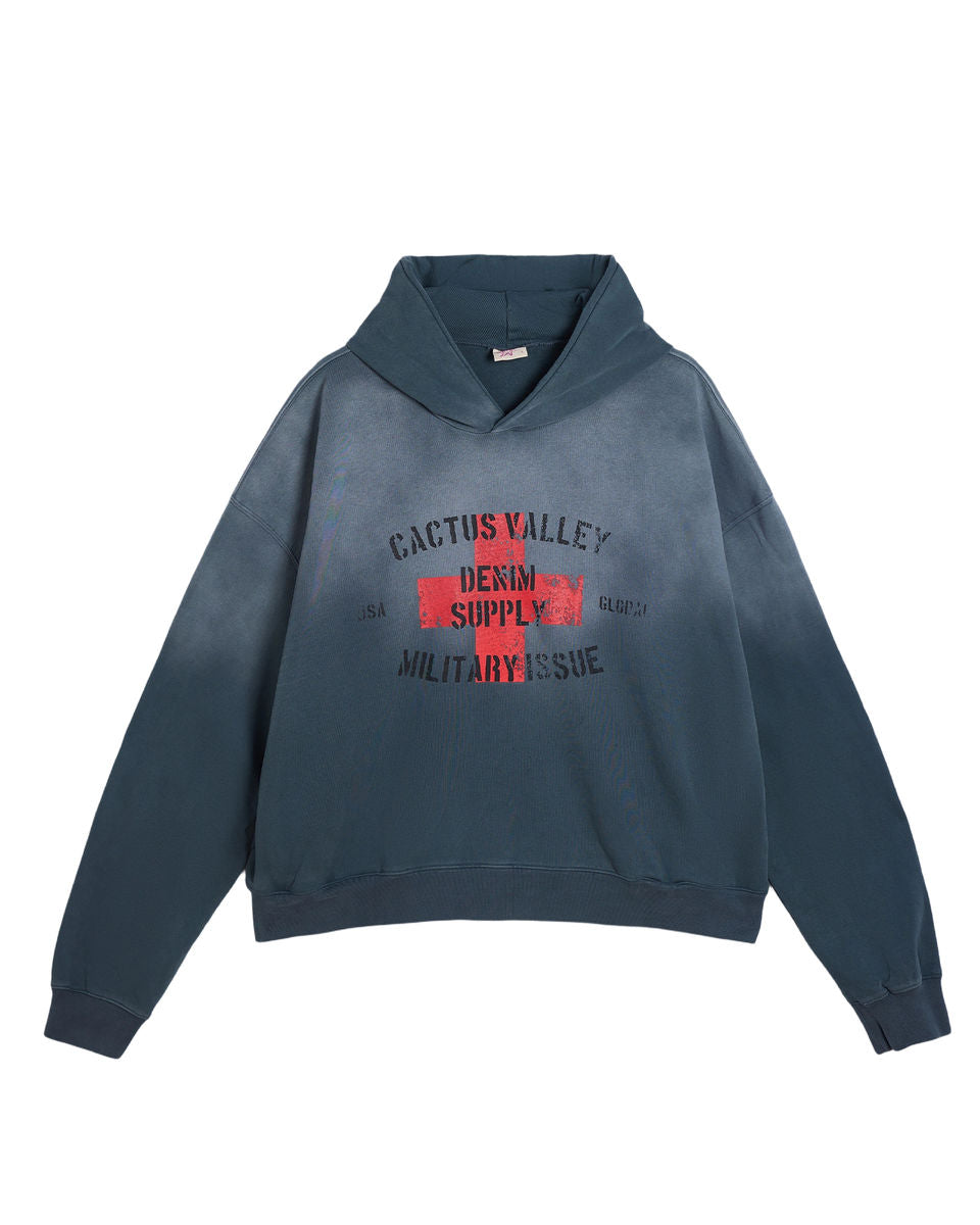 Azva Studios CV Red Cross Hoodie
