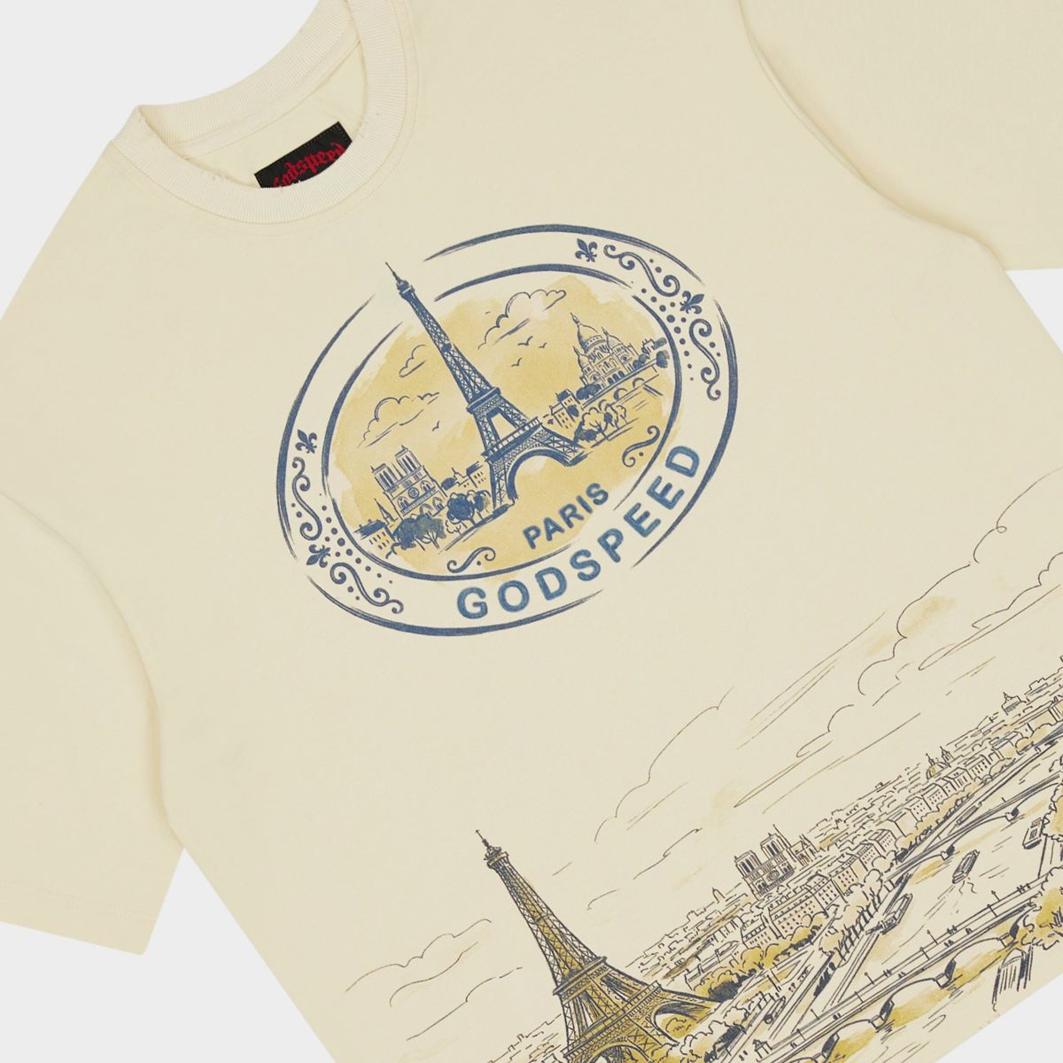 GodSpeed Paris Skyline T-Shirt