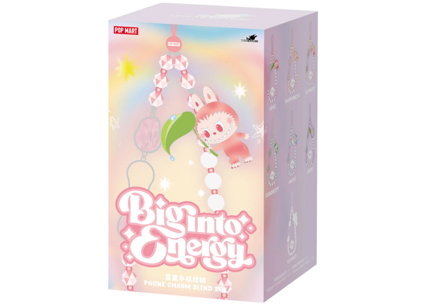 Pop Mart Labubu The Monsters Big into Energy Series Phone Charm Single Blind Box