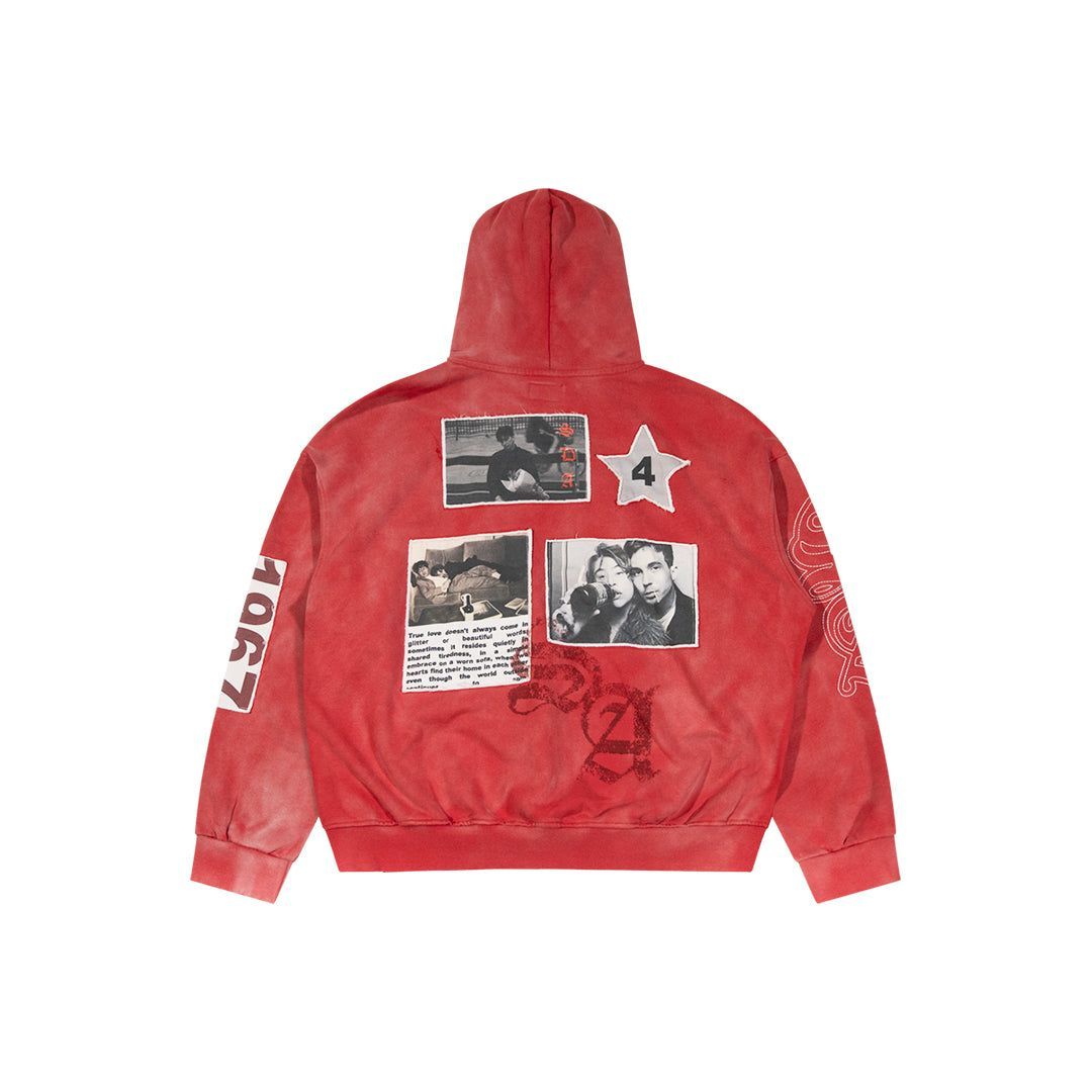 Stile de Amor Rosso Hoodie