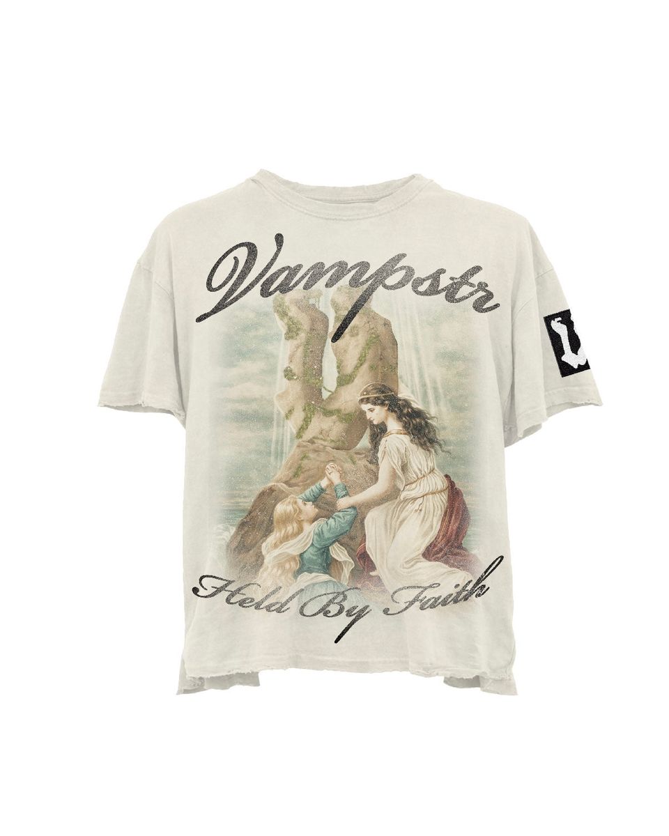 Vampstr Saved By Grace Tee