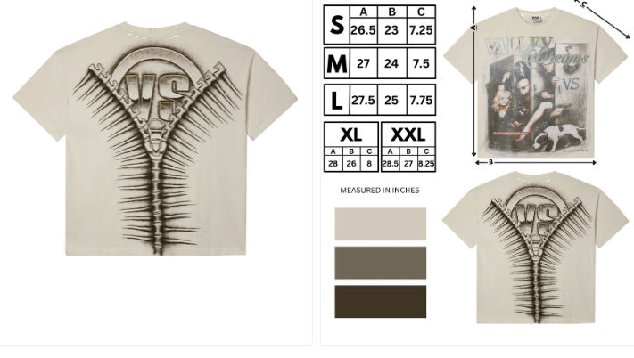 VALE FOREVER LOCKER ROOM TEE