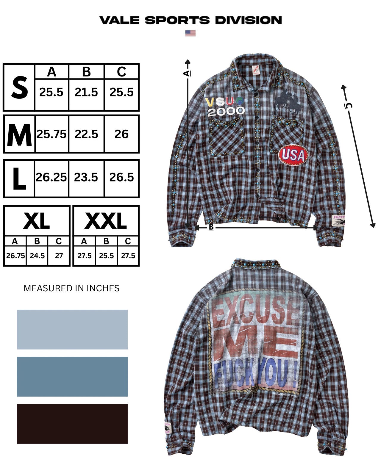 Vale Forever Topaz Flannel