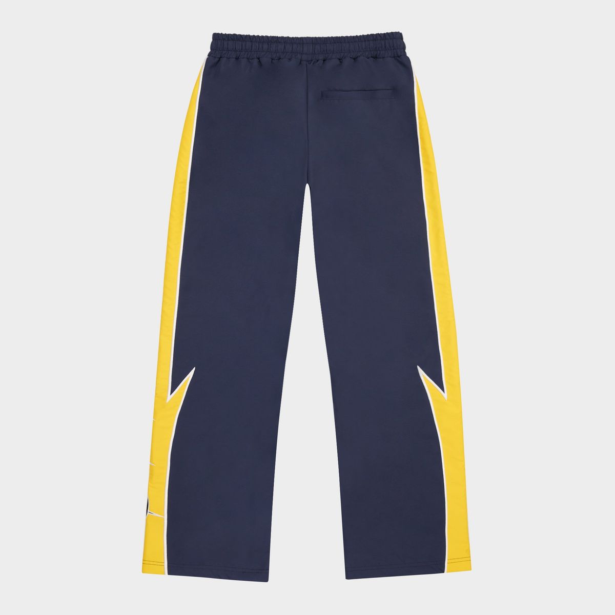 GodSpeed GT Track Pants Navy Yellow