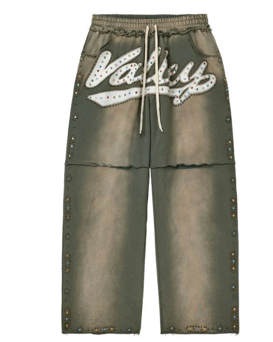 Vale Skittle Sweatpants Forest Green