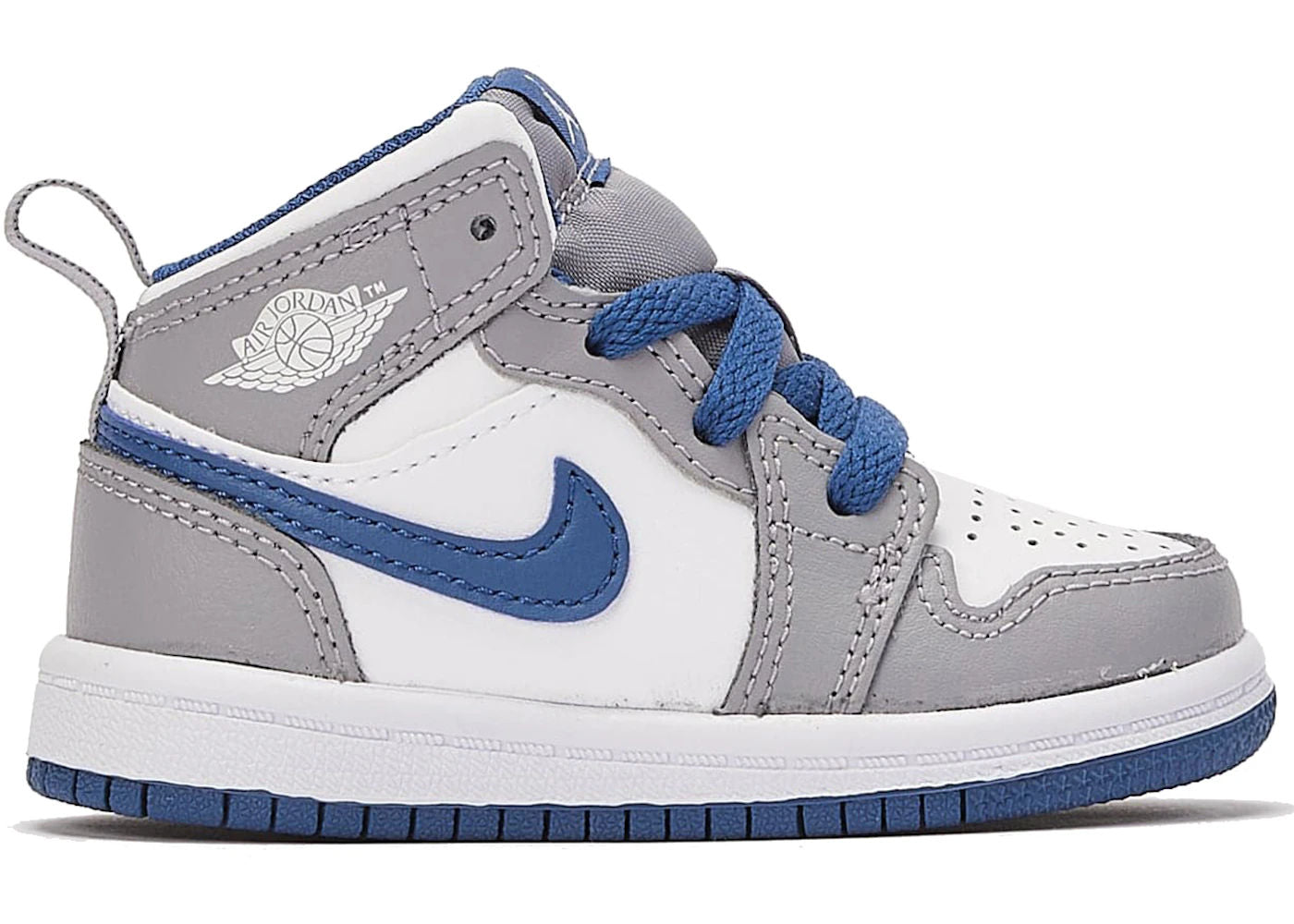 Jordan 1 Mid True Blue Cement (TD)