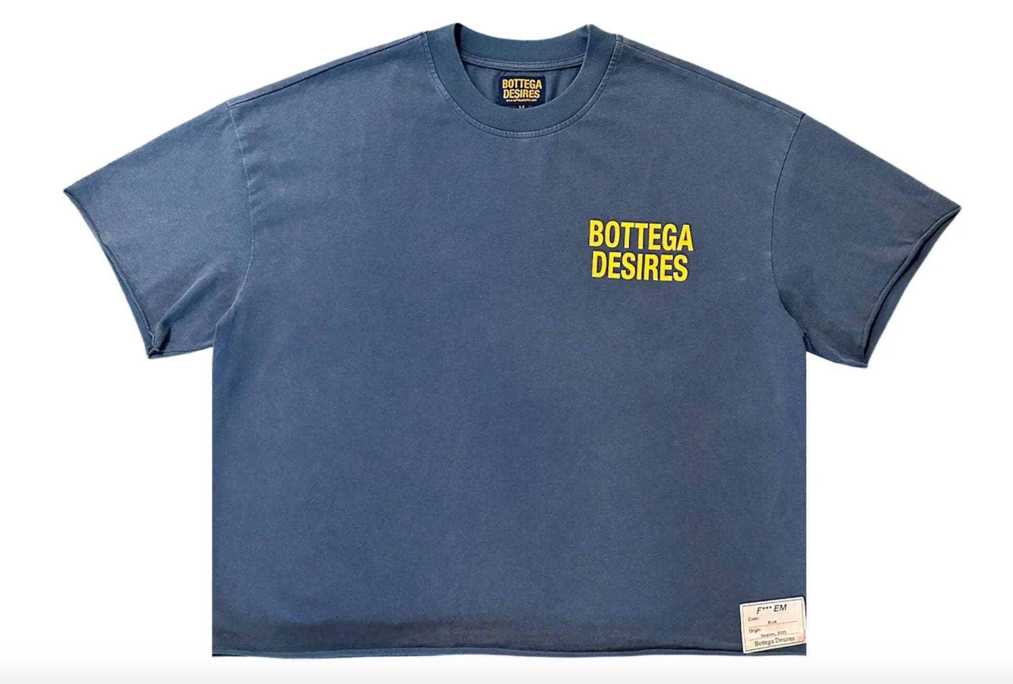 Bottega Desires Fuck Em T-Shirt 'Blue'