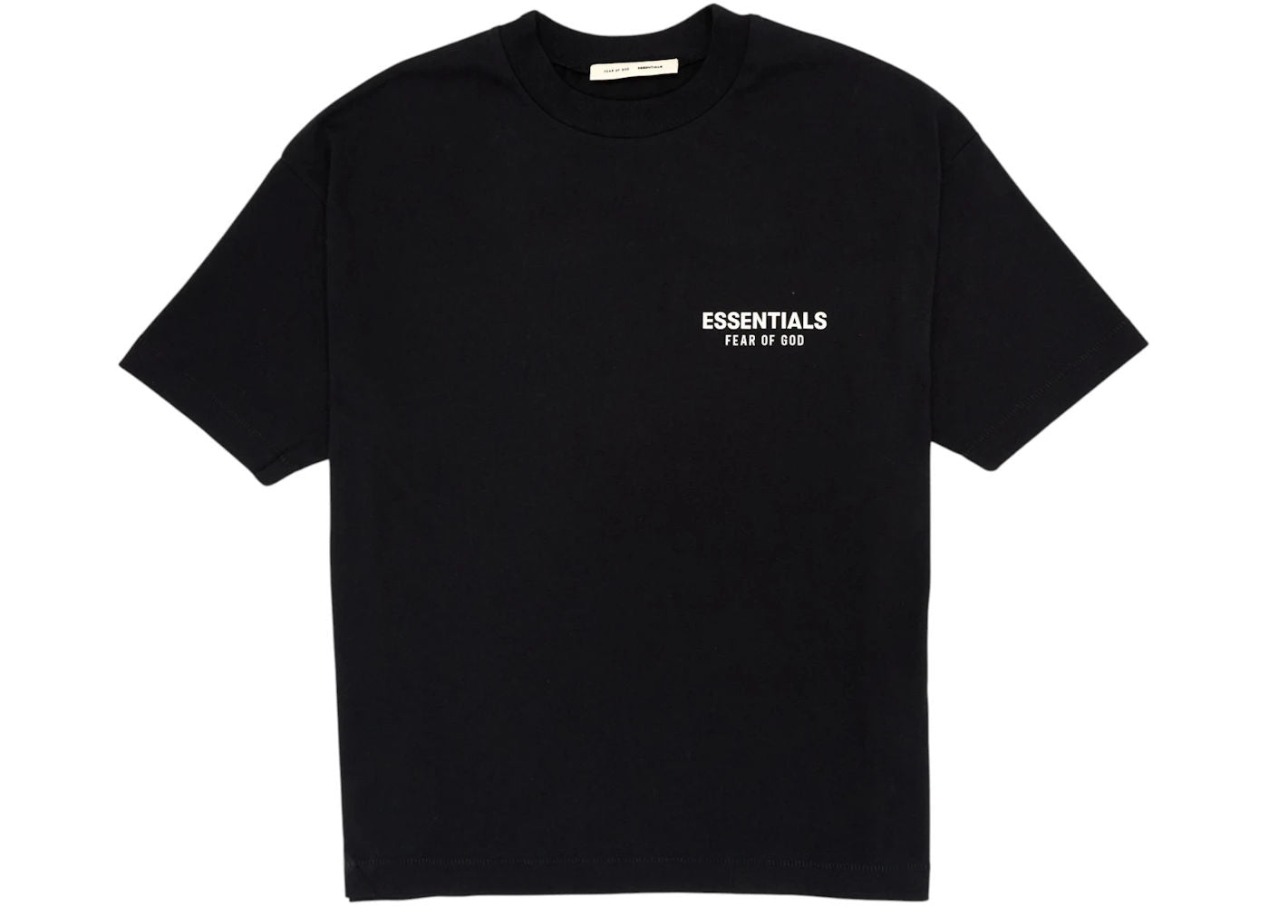 Fear of God Essentials Classic Short Sleeve Tee Jet Black