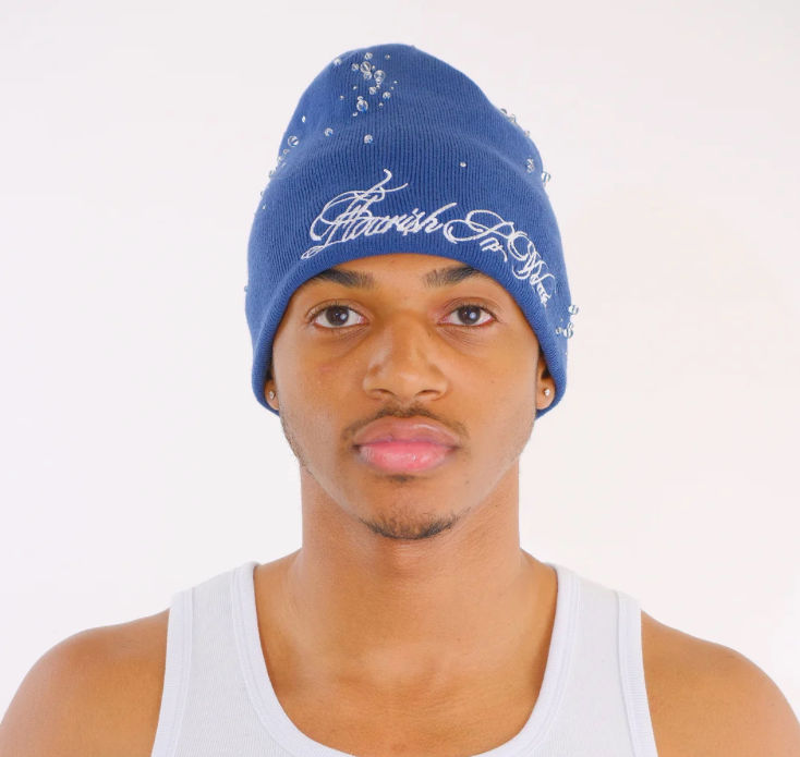 Flowar La Raindrop Beanie Navy