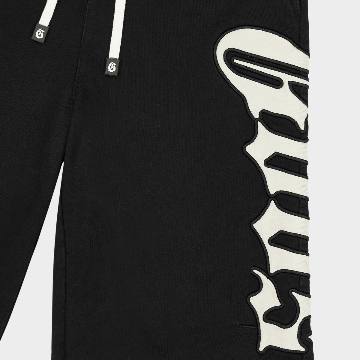 GodSpeed OG Logo 3QTR Shorts Black