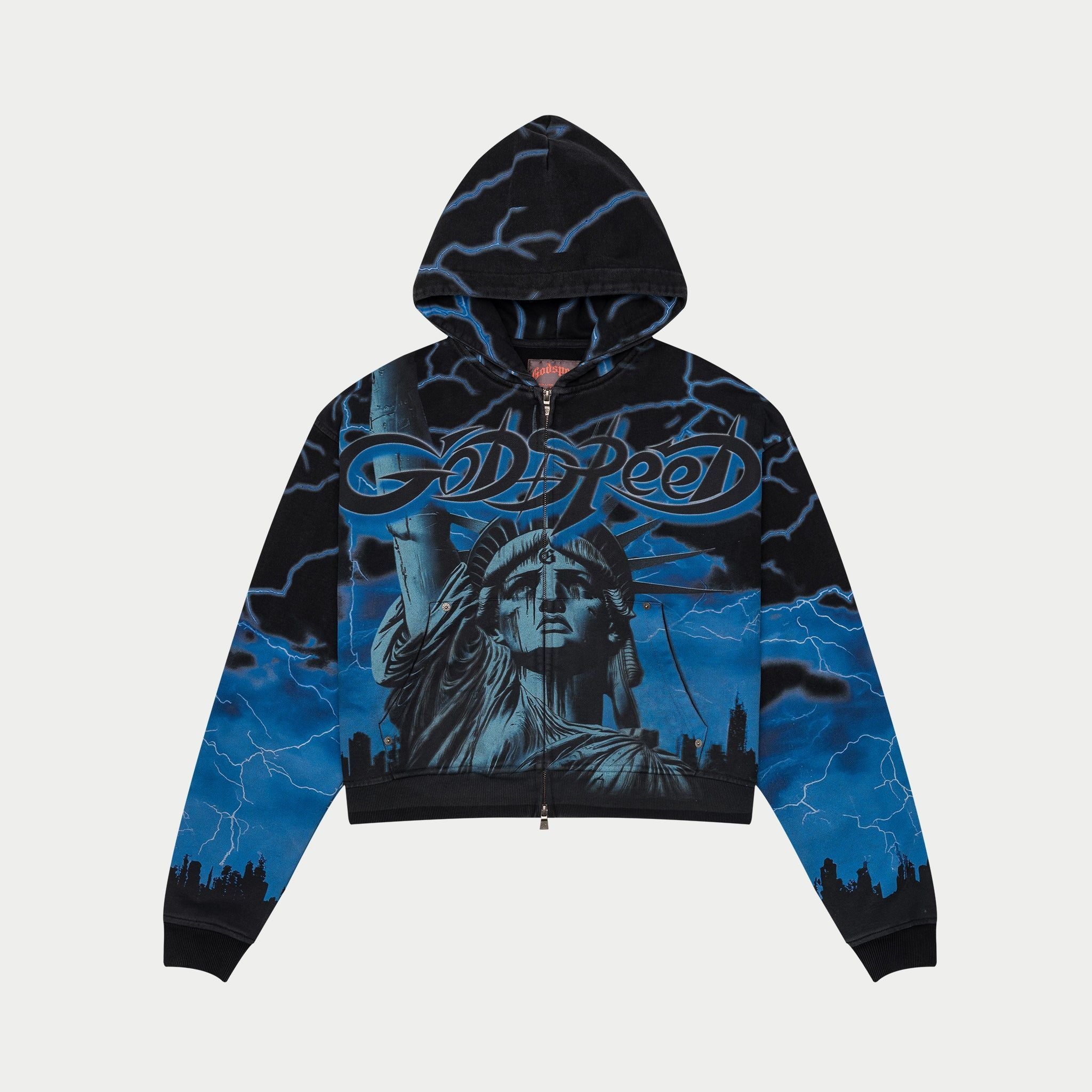 Voltage  Zip Hoodie (Blue)
